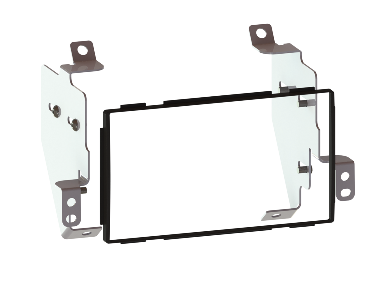 2-DIN ramme for Nissan Note E11