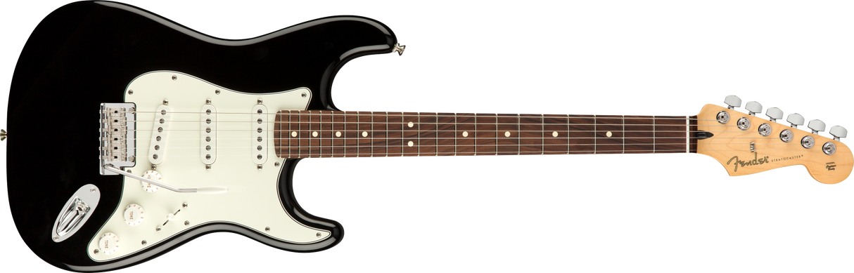 Fender Player Stratocaster elektrisk gitar (svart)