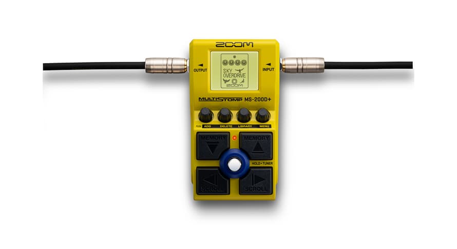 Zoom MS-200D+ MultiStomp drive-pedal