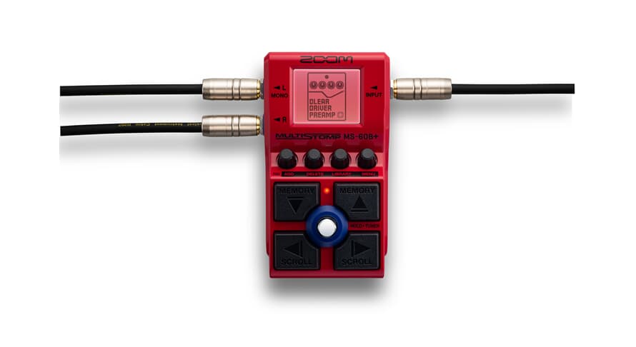 Zoom MS-60B+ MultiStomp basspedal