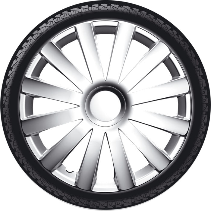 16" Spyder hjulkapselsett