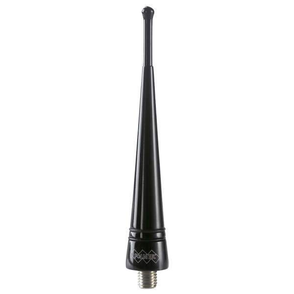 Antennepisk 90mm svart 5+6+7mm skruer