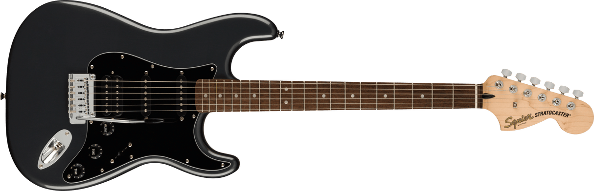 Fender Stratocaster El-gitar Startpakke (Frost Metallic)