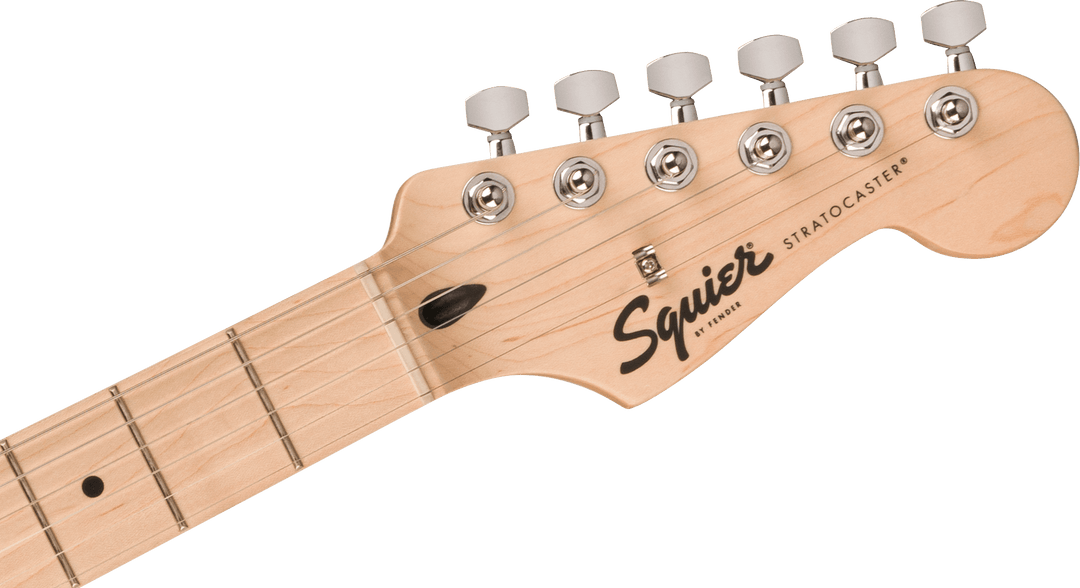 Fender Squier Sonic Stratocaster elektrisk gitar (svart)