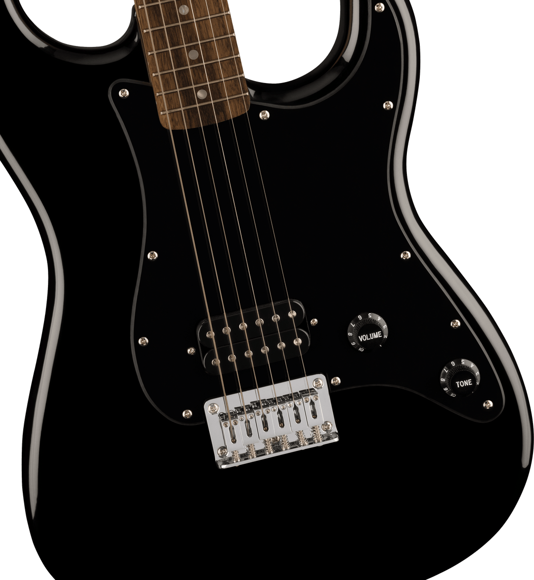 Fender Squier Sonic Stratocaster HT H elektrisk gitar (svart)