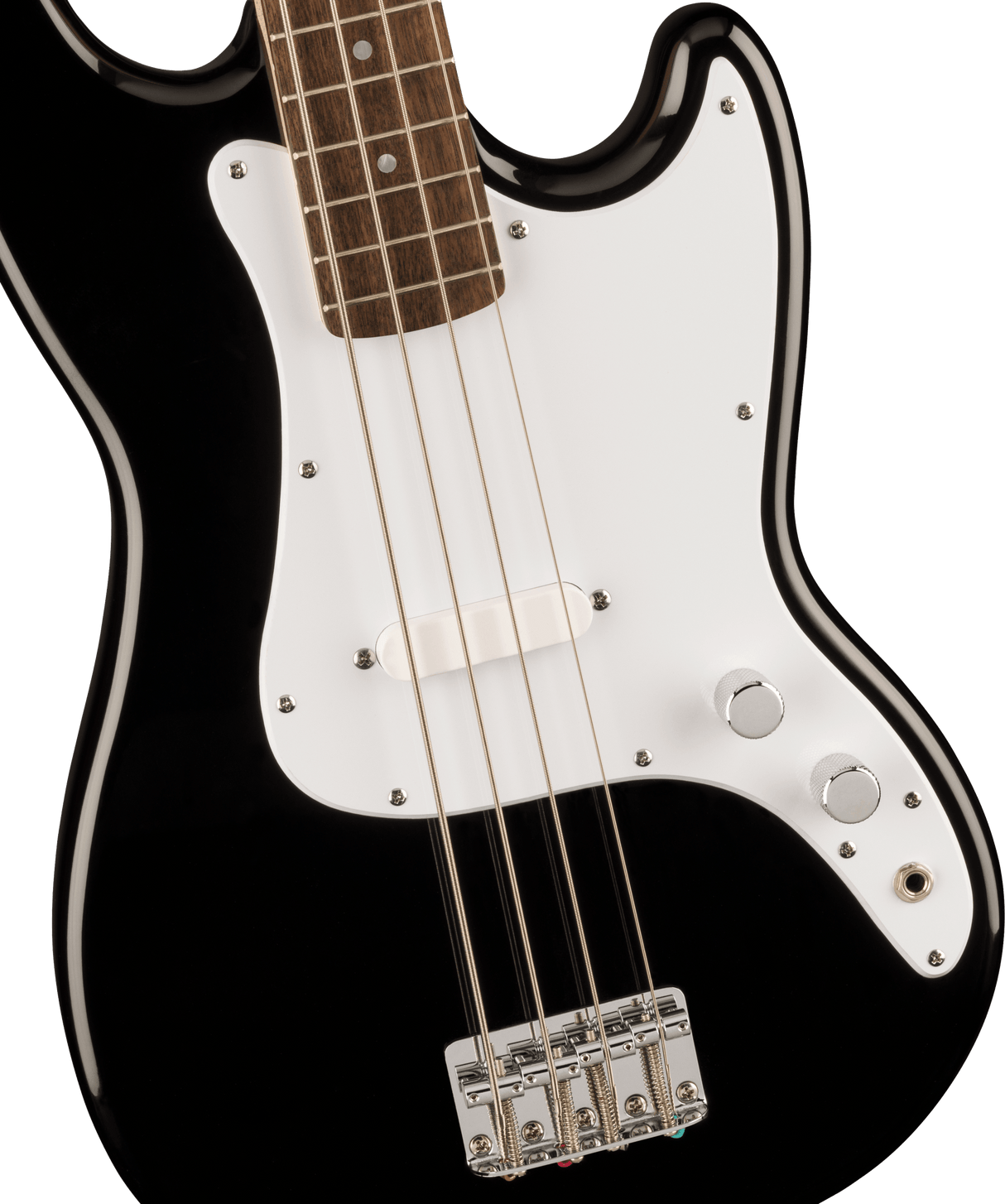 Fender Squier Sonic Bronco elektrisk bass (svart)