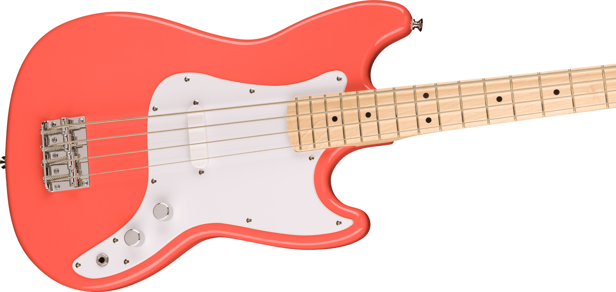 Fender Squier Sonic Bronco elektrisk bass (Tahitian Coral)