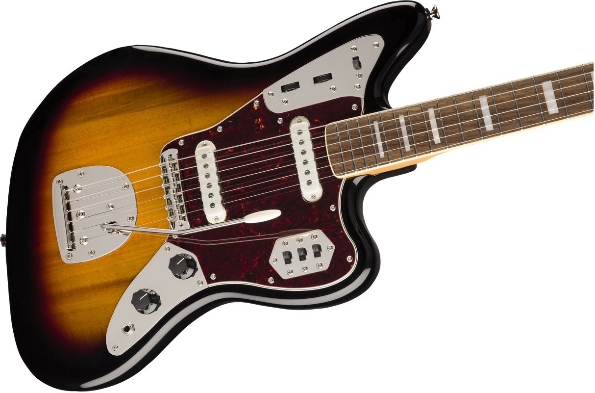 Fender Squier Classic Vibe 70-talls Jaguar elektrisk gitar (Tricolor Sunburst )