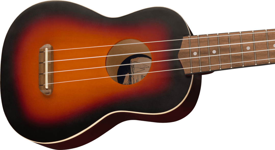Fender Venice Soprano Ukulele (2-Farge Sunburst)