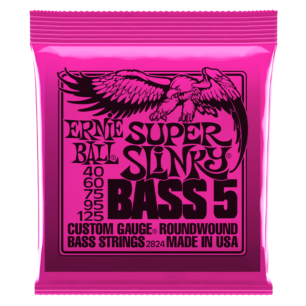 Ernie Ball Slinky Nikkel Wound Bass Strings (5)