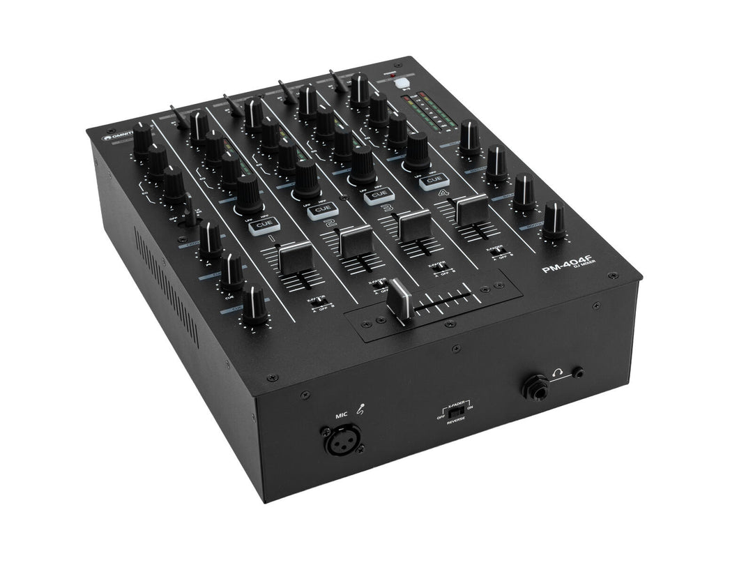 OMNITRONIC PM-404F 4-kanals DJ-mikser med Filter og Bluetooth
