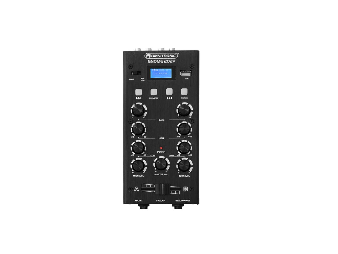 OMNITRONIC GNOME-202P minimikser svart