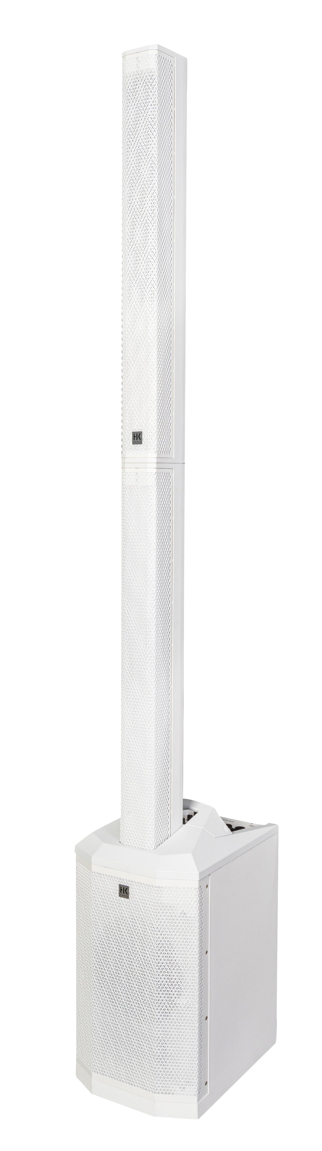 HK Audio POLAR 8 MK2 White aktivt søyle-PA-system 1200W med Bluetooth