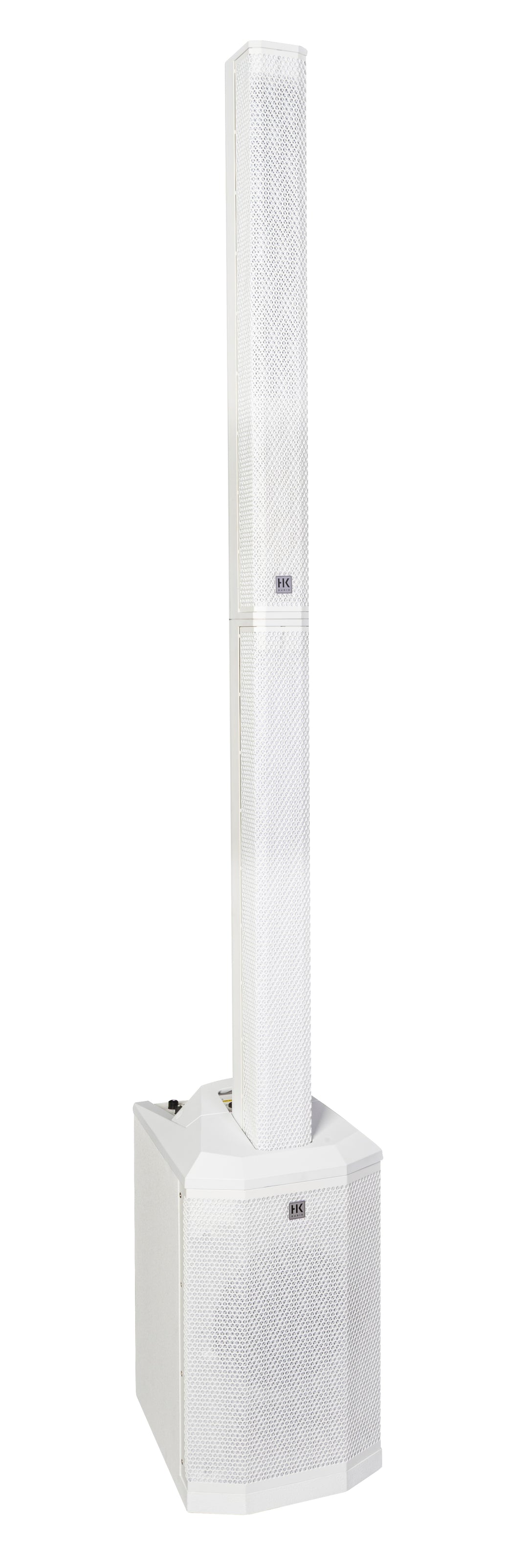 HK Audio POLAR 8 MK2 White aktivt søyle-PA-system 1200W med Bluetooth