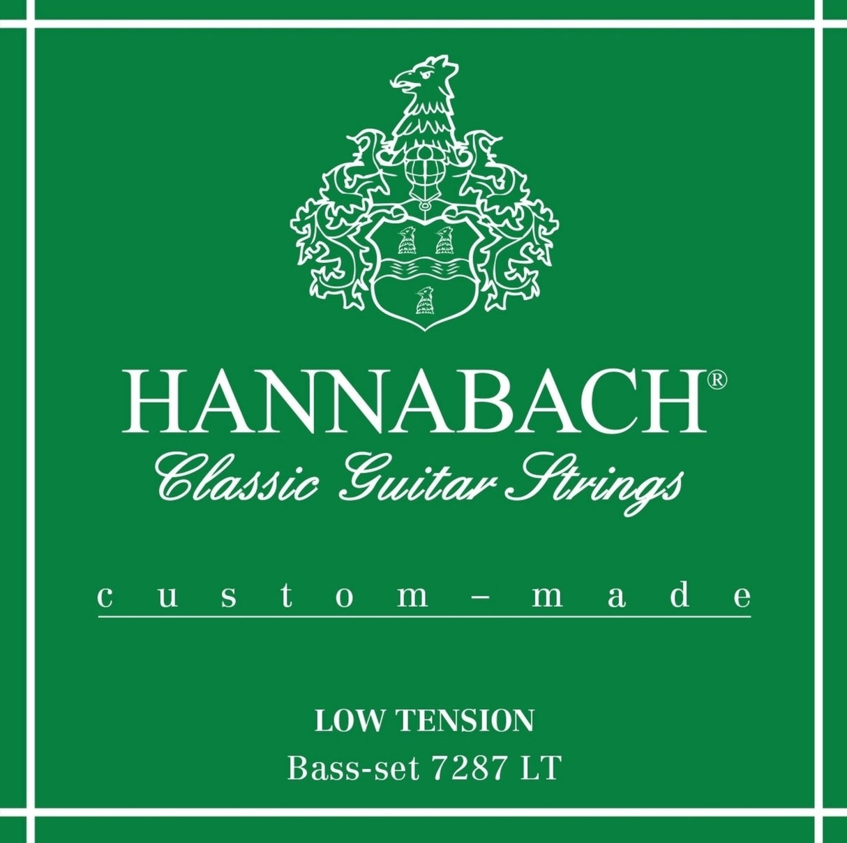 Hannabach strenger for klassisk gitar Series 728 Low Tension Custom Made - 3 bass-strenger low (7287LT)