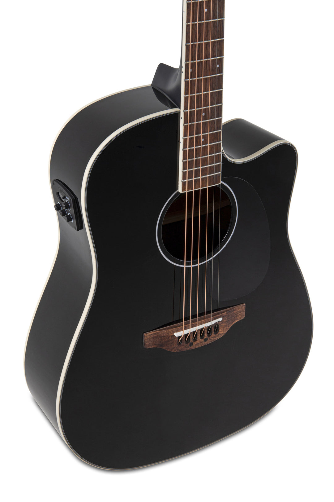 Applause E-akustisk Gitarer Wood Classics AED96-5HG Black Gloss Electro - Svart høyglans (AED96-5HG)