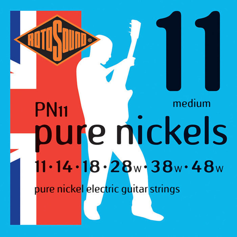 Rotosound Pure Nickels PN11 elgitarstrenger 11-48