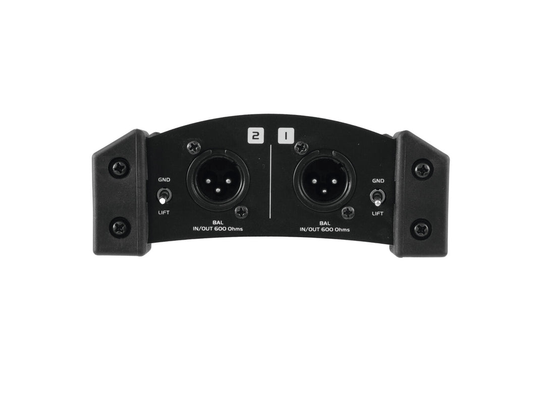 OMNITRONIC LH-061 PRO passiv dobbel DI-boks