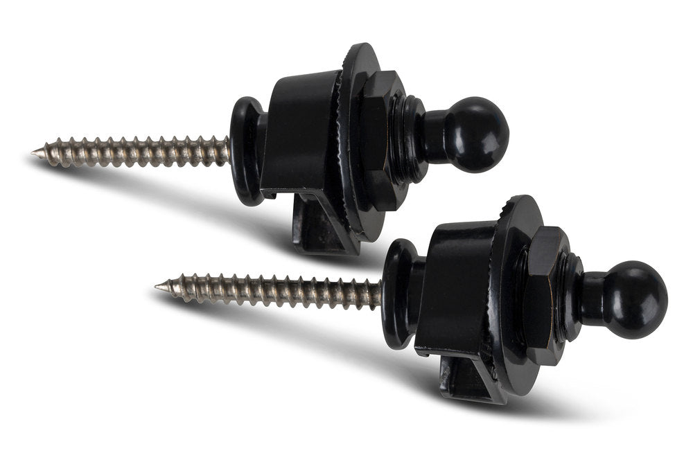 Fire & Stone Security Lock Set+ remlås, blank svart, 2 stk.