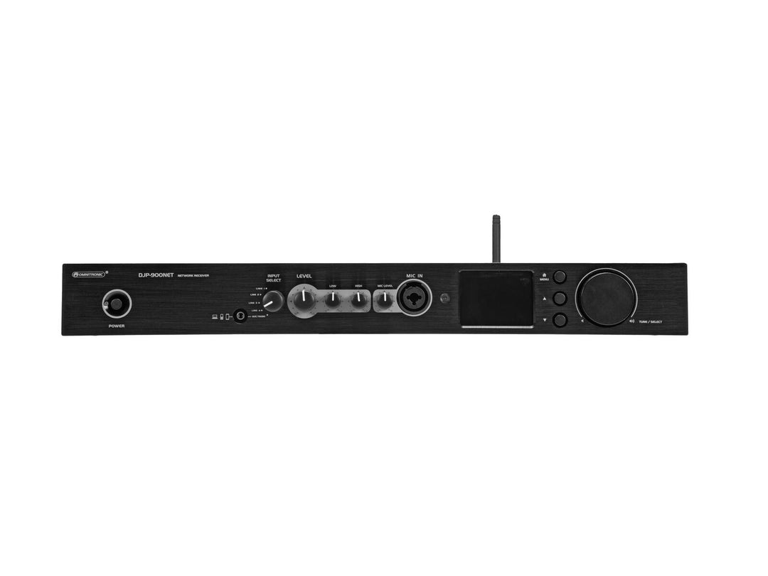 OMNITRONIC DJP-900NET Class D-forsterker med internettradio