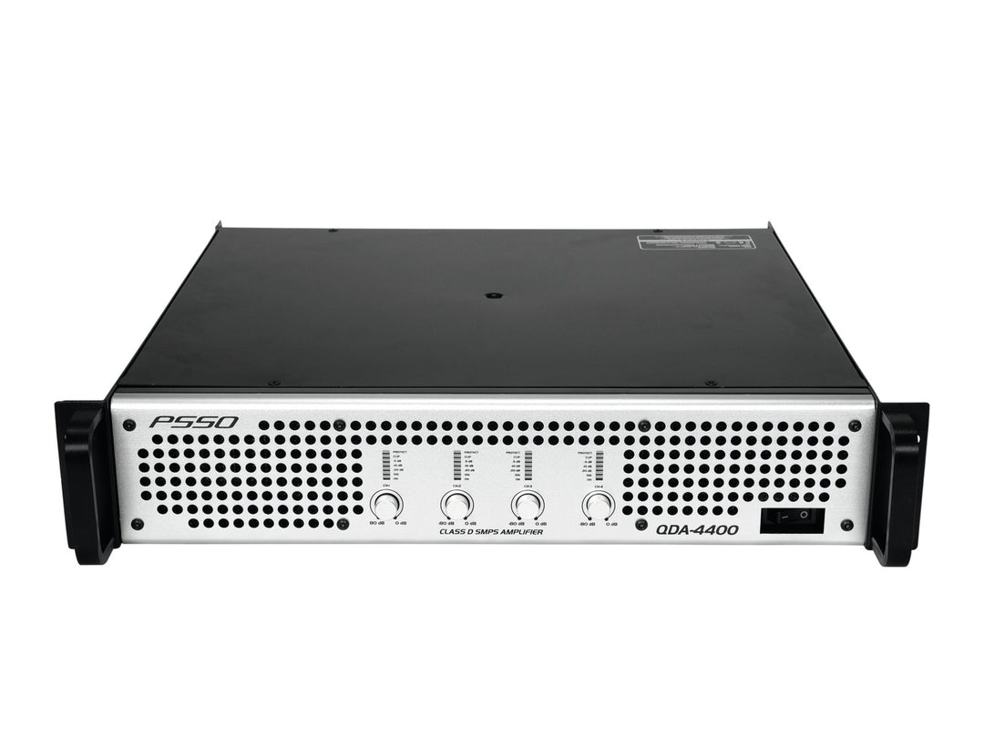 PSSO QDA-4400 4-kanals digital forsterker