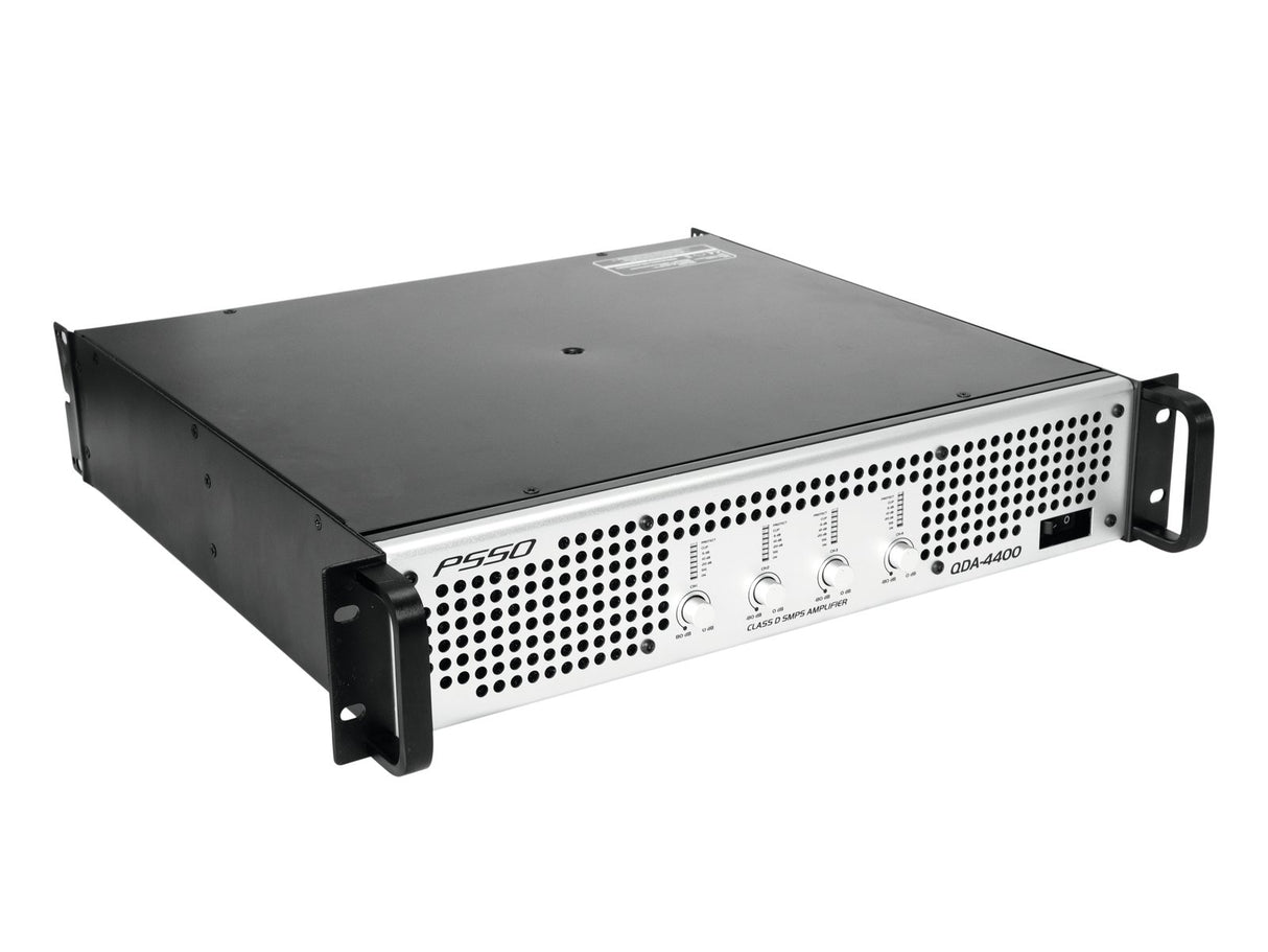 PSSO QDA-4400 4-kanals digital forsterker