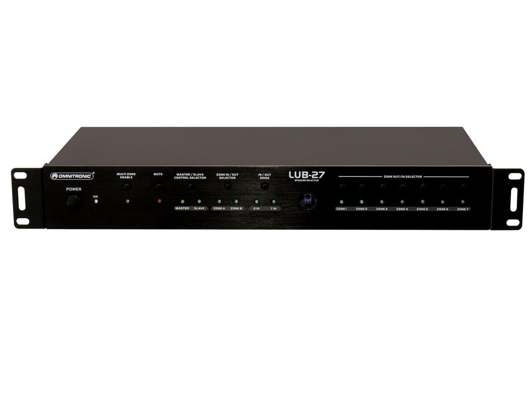 OMNITRONIC LUB-27 Høyttalerswitchboks
