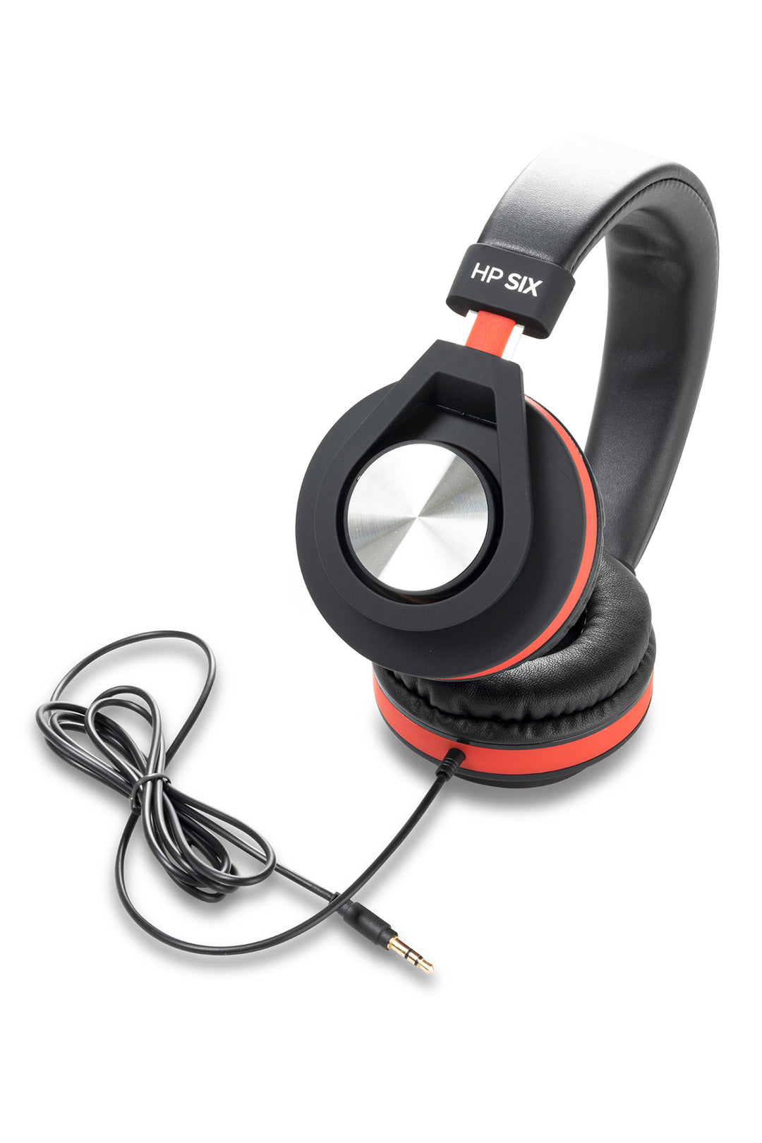 GEWA hodetelefoner HP six - P/U 20 (svart / rød)