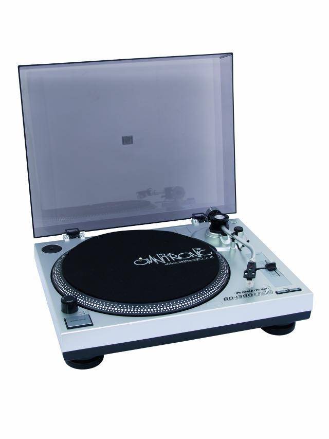 OMNITRONIC BD-1380 USB platespiller
