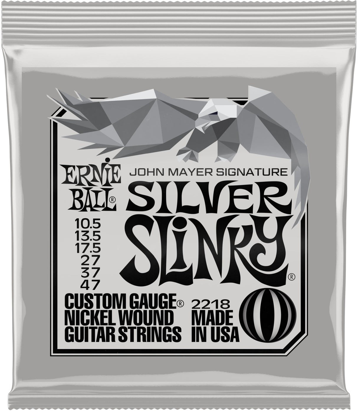 Ernie Ball 2218 John Mayer Silver Slinky - Sett