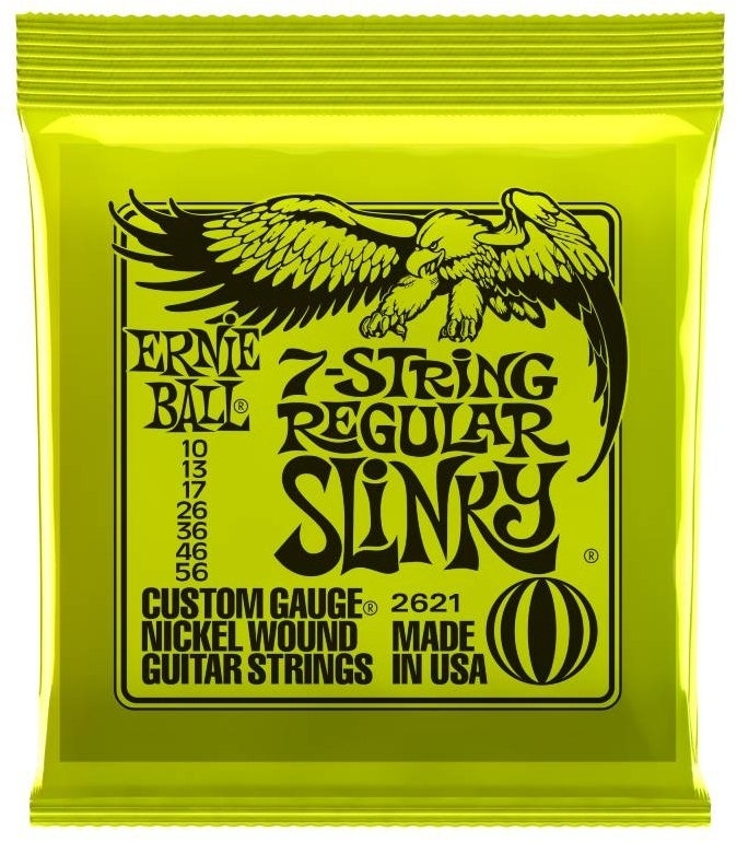 Ernie Ball 2621 7-strengers Regular Slinky Nikkel
