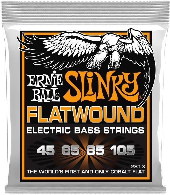 Ernie Ball 2813 Flatwound Cobalt Bass 45-105