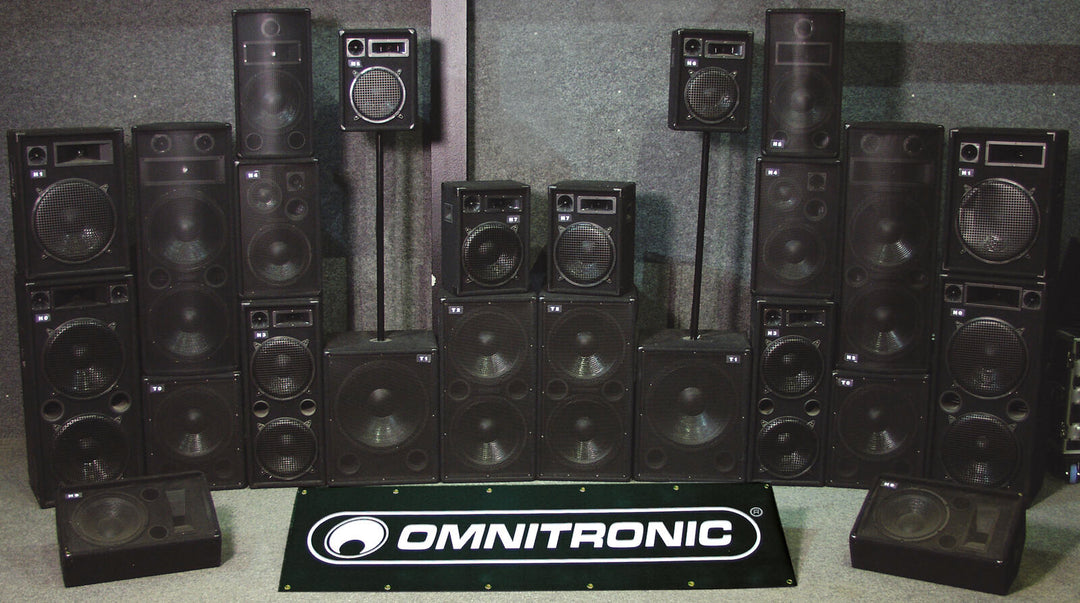 OMNITRONIC TMX-1230 3-veis høyttaler 800W