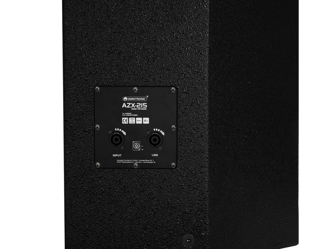 OMNITRONIC AZX-215 2-veis topp 300W