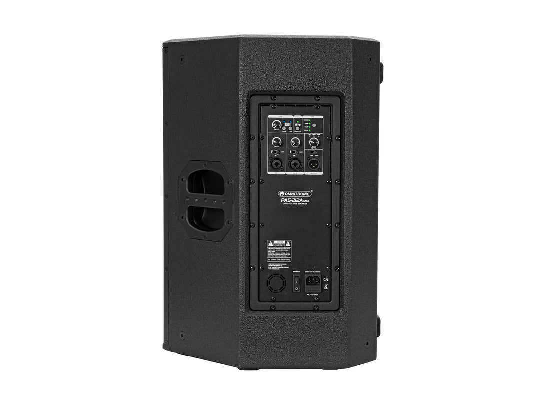 OMNITRONIC PAS-212A MK4 2-veis topp, aktiv, DSP, BT