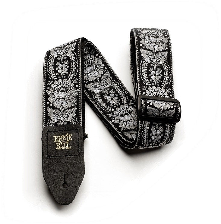 Ernie Ball EB-4150 Sølv Orleans stropp