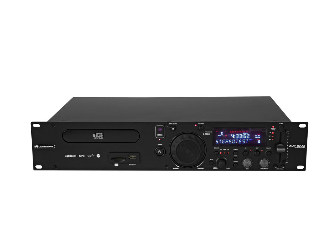 OMNITRONIC XDP-1502 CD/MP3-spiller