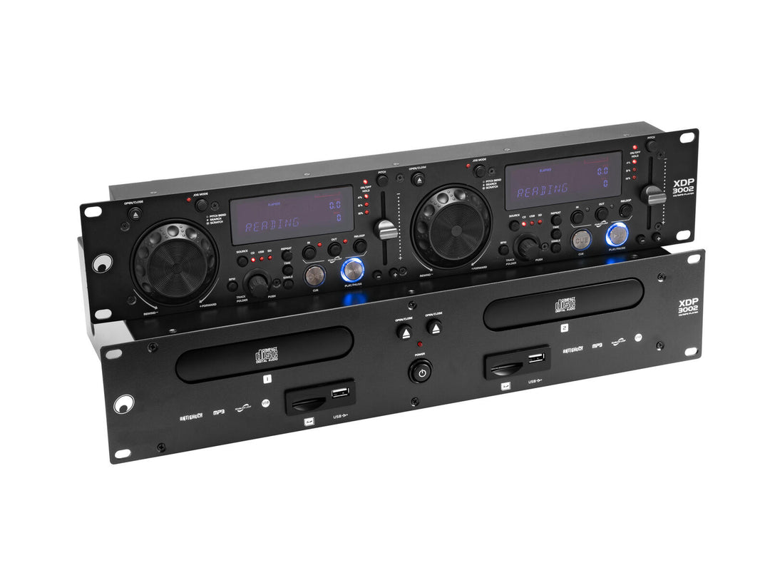 OMNITRONIC XDP-3002 dobbel CD/MP3-spiller