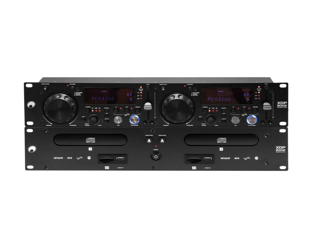 OMNITRONIC XDP-3002 dobbel CD/MP3-spiller