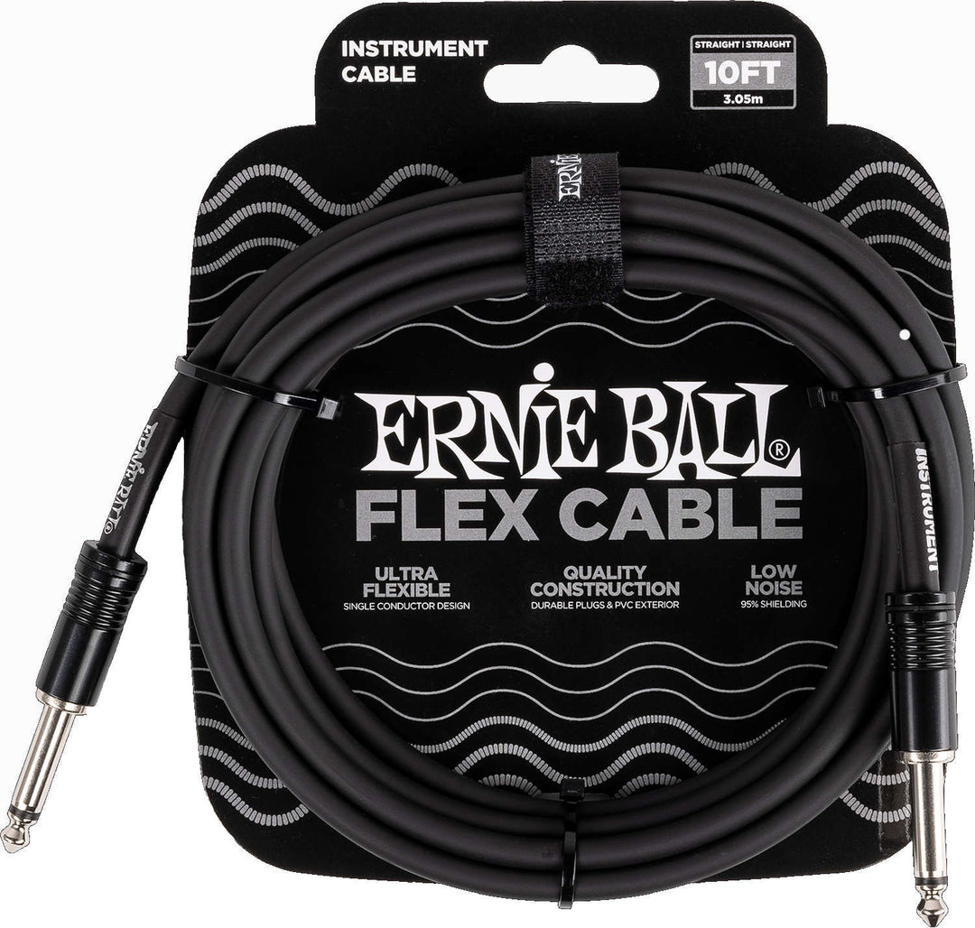 Ernie Ball 6434 FLEX instrumentkabel 3 m - Black