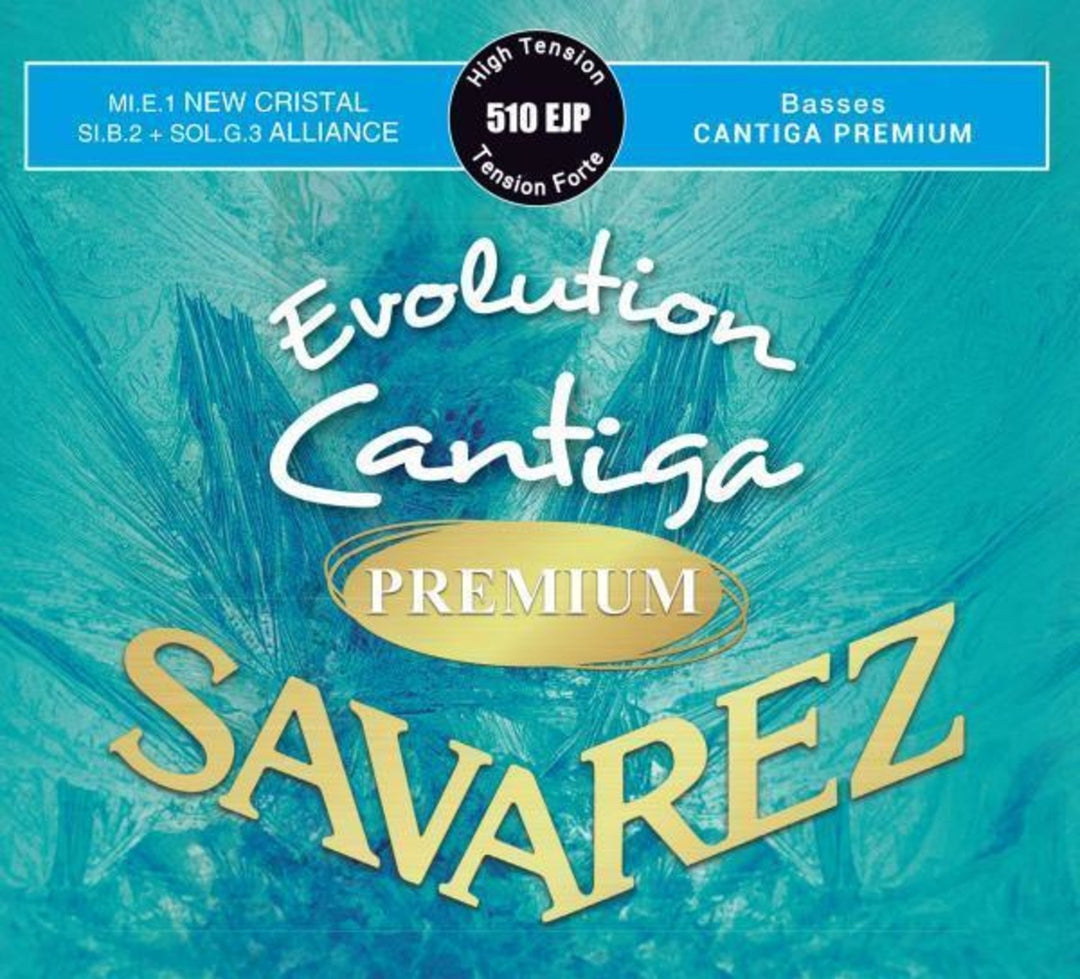 Savarez strenger for klassisk gitar Evolution Cantiga Premium - Sett 510EJP (high)