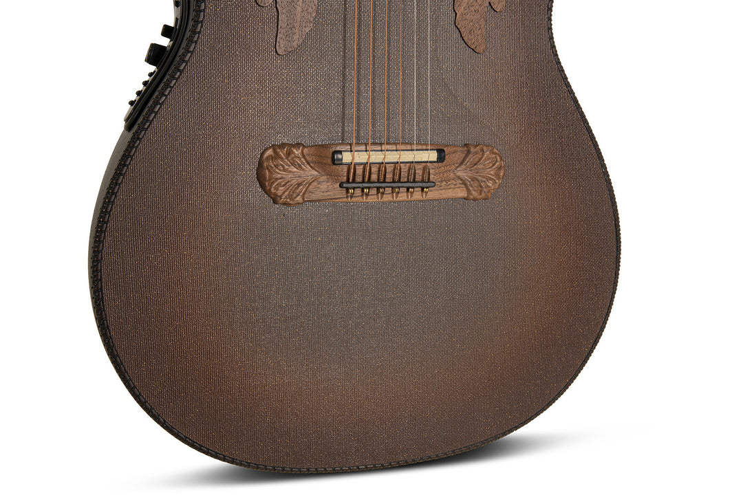 Adamas E-akustisk Gitarer 2087GT Deep Contour cutaway - Reverse brun burst (2087GT-9W-G)