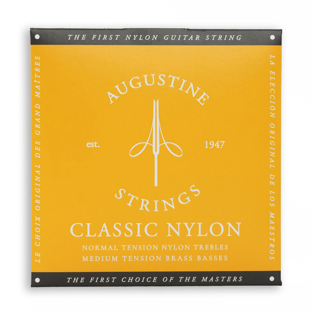 Augustine strenger for klassisk Gitarer Classic Label - sett Classic Gold (normal/medium)