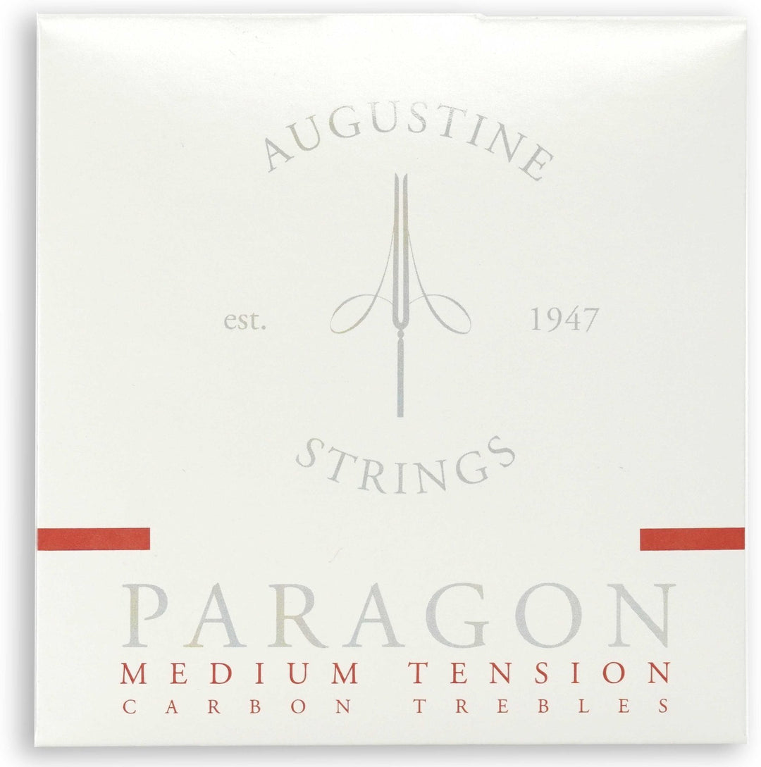 Augustine-strenger til klassisk Gitarer Paragon Carbon – sett rød (medium/medium)