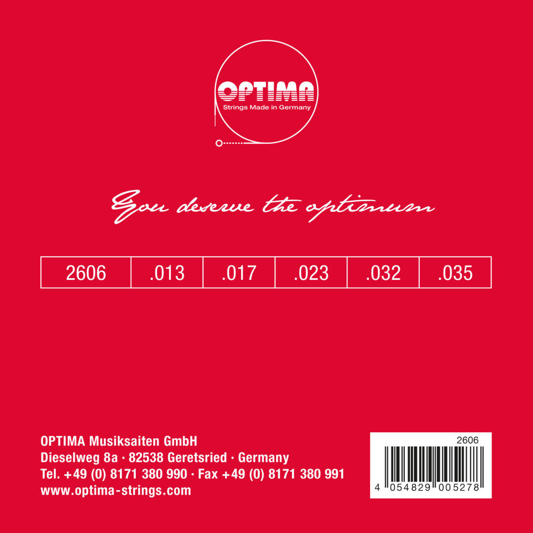 Optima Waldzither-strenger - sett (2606)