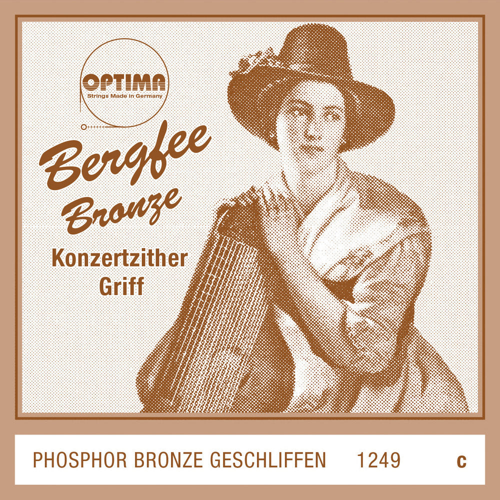 Optima Bergfee 1249 grippe-streng c til sitar, München, Normal