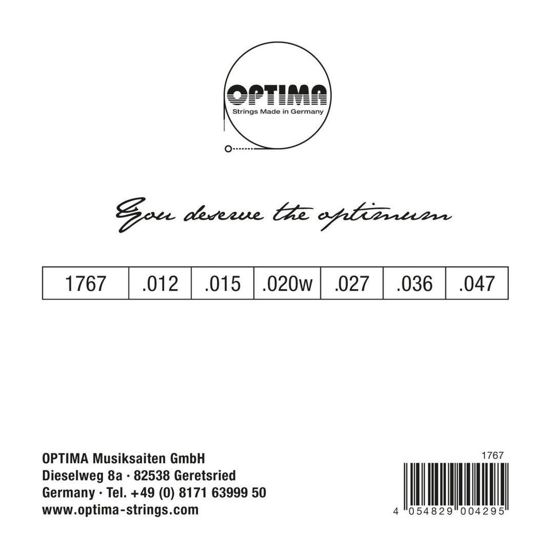 Optima strenger til akustiske gitarer Bergfee - Sett (1767)