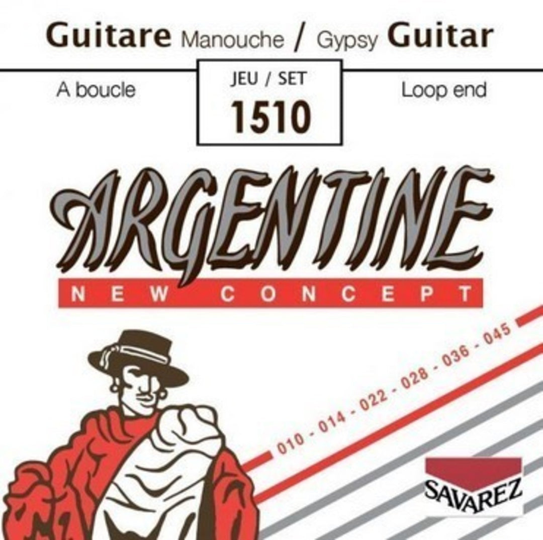 Savarez strenger for akustiske Gitarer Argentine - Sett (1510)