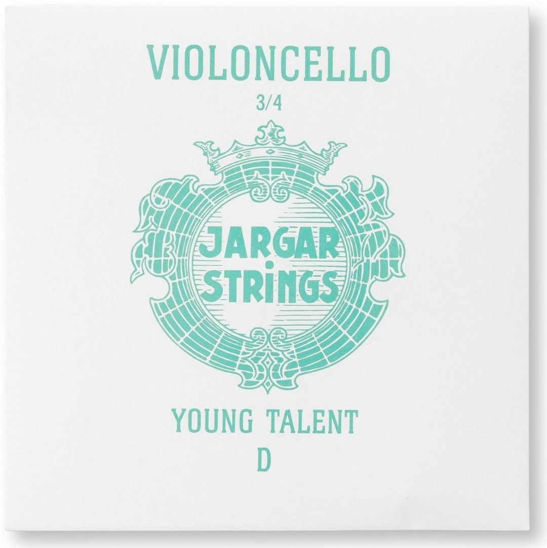 Jargar Celloer-strenger YOUNG TALENT – small scale – D 3/4 medium (0,99mm)