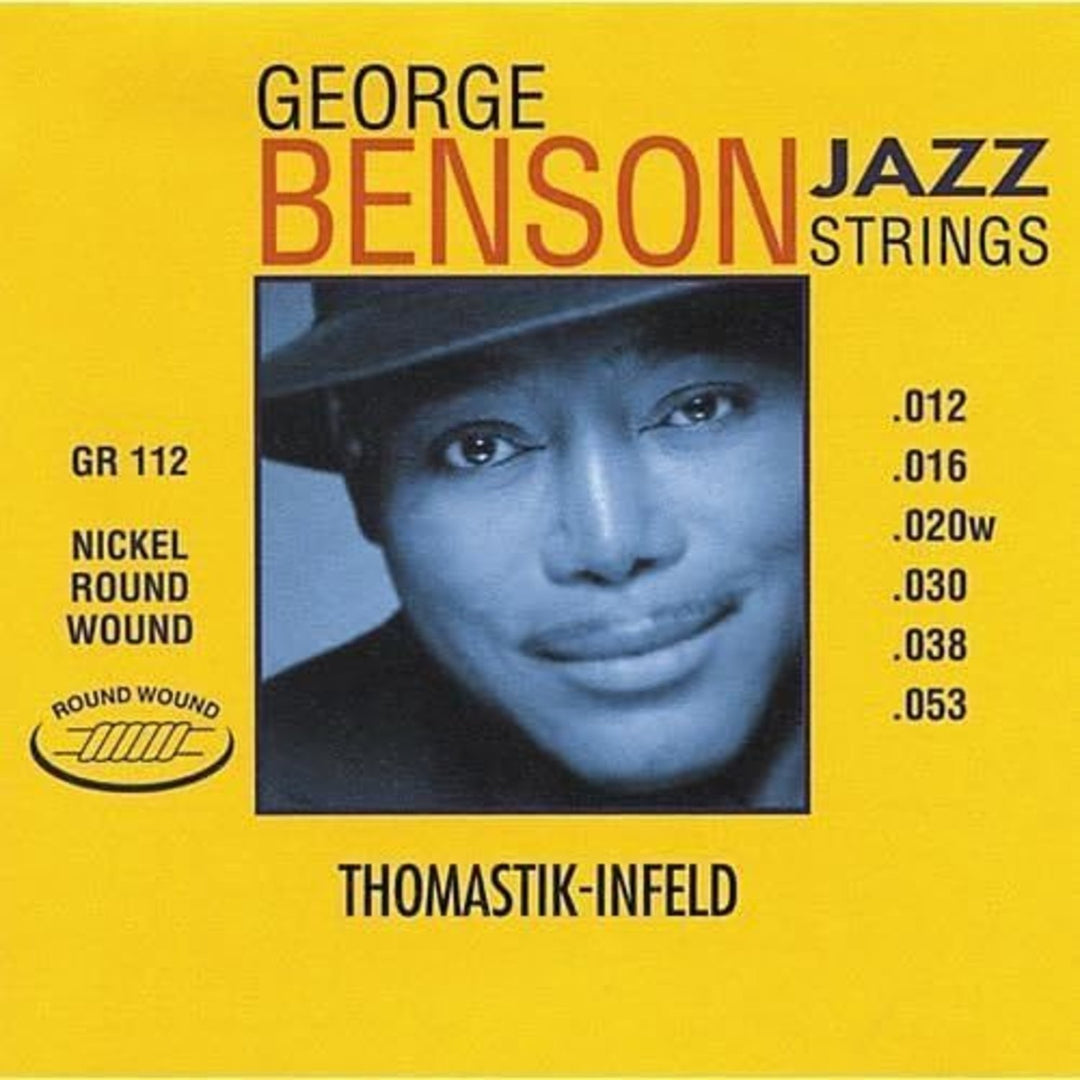 Thomastik-Infeld strenger for el-gitar George Benson Jazz Gitarer - sett roundwound (GR112)